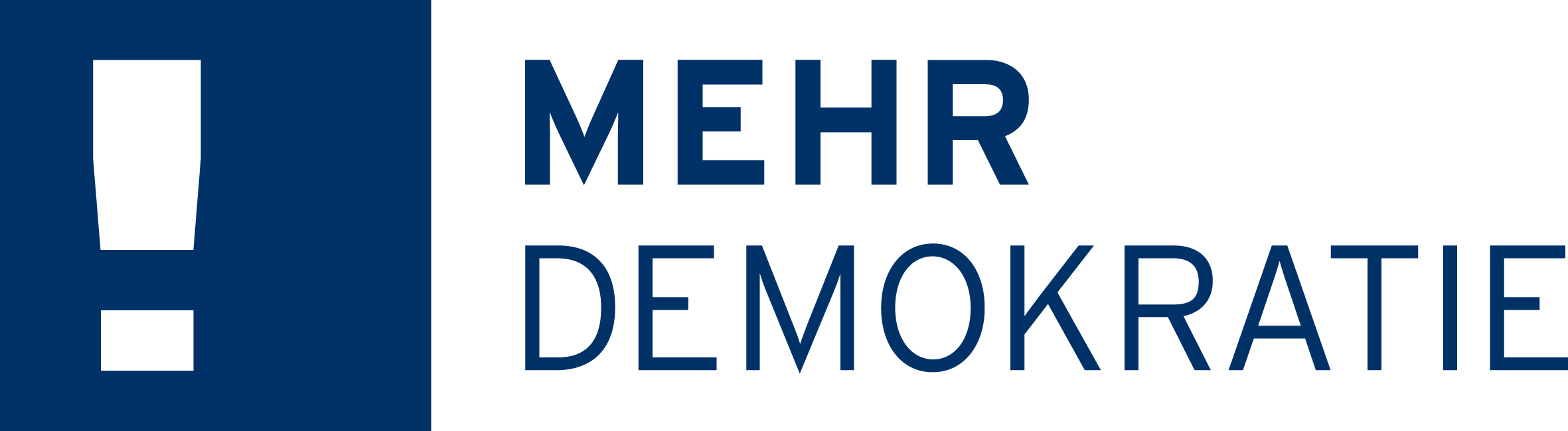 Mehr Demokratie e.V. Logo